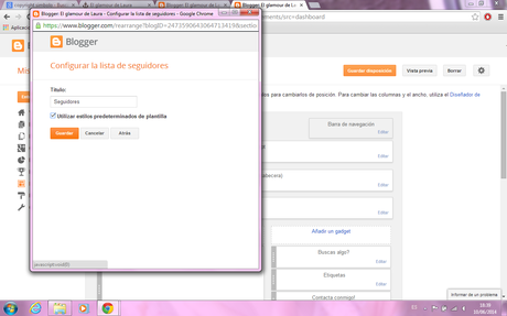 ¿Cómo añadir un gadget de seguidores?