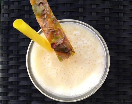 smoothies frutas smoothies de piña postres rápidos postres frescos postres con piña Piña colada (smoothie) leche de coco y piña bebida cocktails sin alcohol 