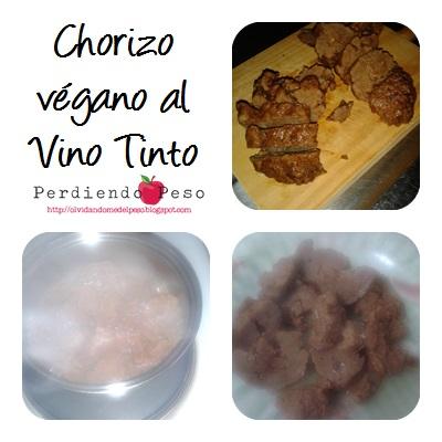 Receta de Chorizo vegano- Menu 08-09-2013