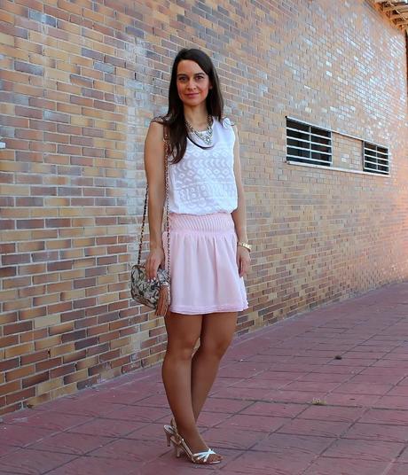 Tonos claros...look fresco.