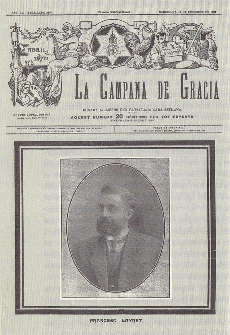 MONUMENTO A FRANCESC LAIRET I FOIX,1880-1920, BARCELONA...18-07-2014...!!!