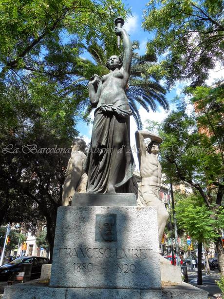MONUMENTO A FRANCESC LAIRET I FOIX,1880-1920, BARCELONA...18-07-2014...!!!