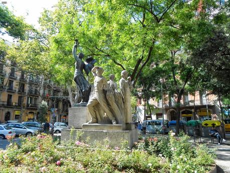 MONUMENTO A FRANCESC LAIRET I FOIX,1880-1920, BARCELONA...18-07-2014...!!!