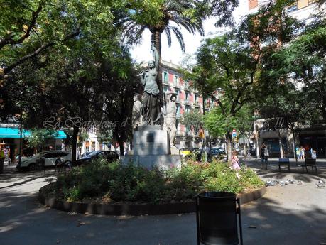 MONUMENTO A FRANCESC LAIRET I FOIX,1880-1920, BARCELONA...18-07-2014...!!!