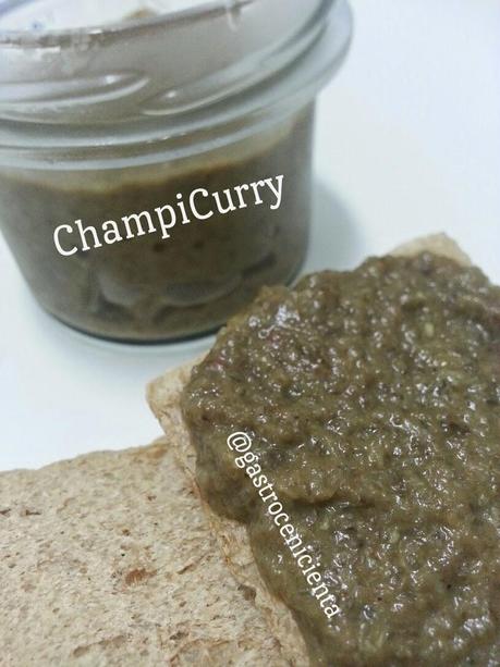 Paté de Champiñón al Curry Verde (ChampiCurry)