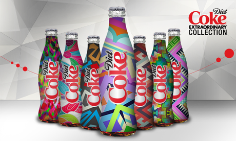 Coca Cola Diet presenta una colección de 2 millones de envases diferentes