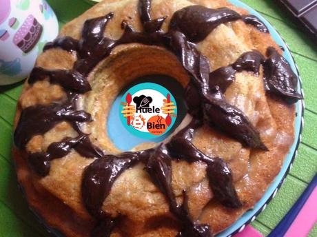 Pastel de limón y chocolate