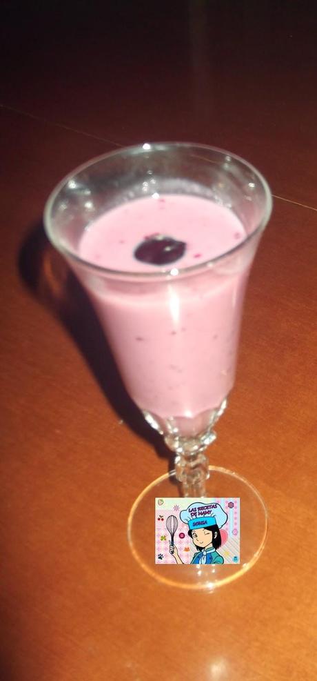 BATIDO DE CEREZAS