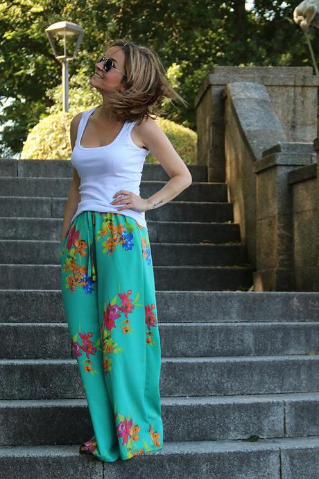 Outfit Low Cost: Palazzo Tropical