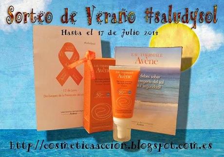 La resolución del sorteo #saludysol (Protector Solar SPF50+ de AVÈNE)- ¡SORPRESA! :-)