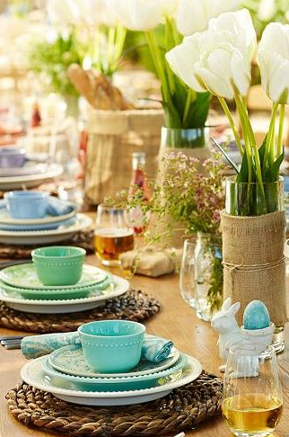 Mesas de Pascua !