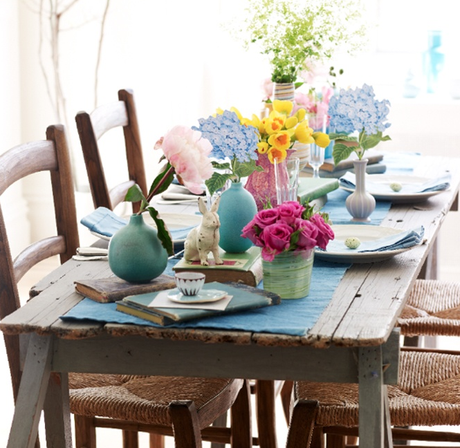 Mesas de Pascua !