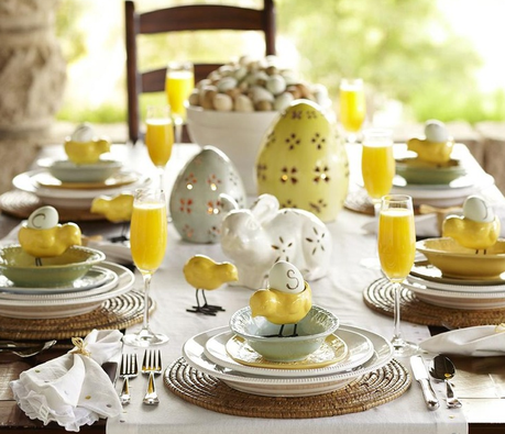 Mesas de Pascua !