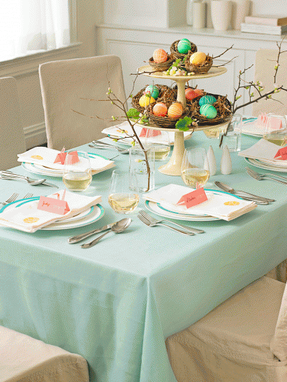 Mesas de Pascua !