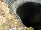 Fotos video gigante misterioso agujero Siberia