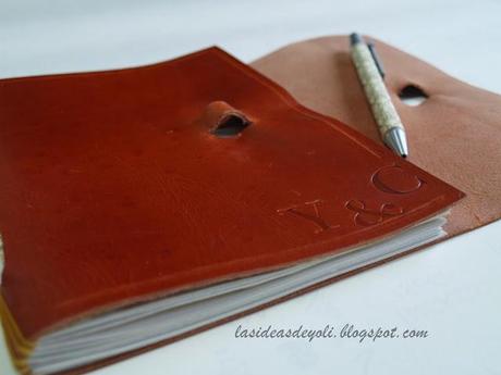 Cuaderno de viaje con cosido LONG STITCH.