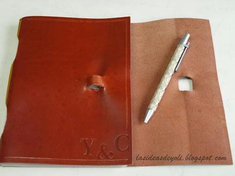 Cuaderno de viaje con cosido LONG STITCH.