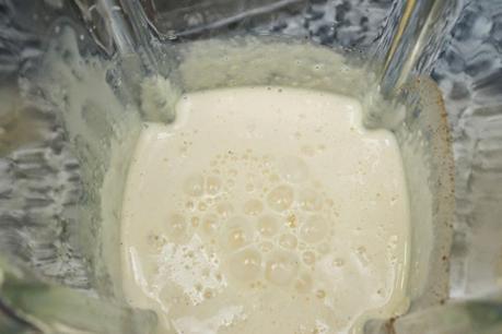 Lasaña india de raviolis de espinacas y melocotón