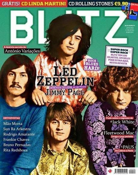 LED ZEPPELIN en Tapas de Revistas