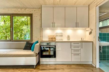 Casas Minimalistas en los Arboles