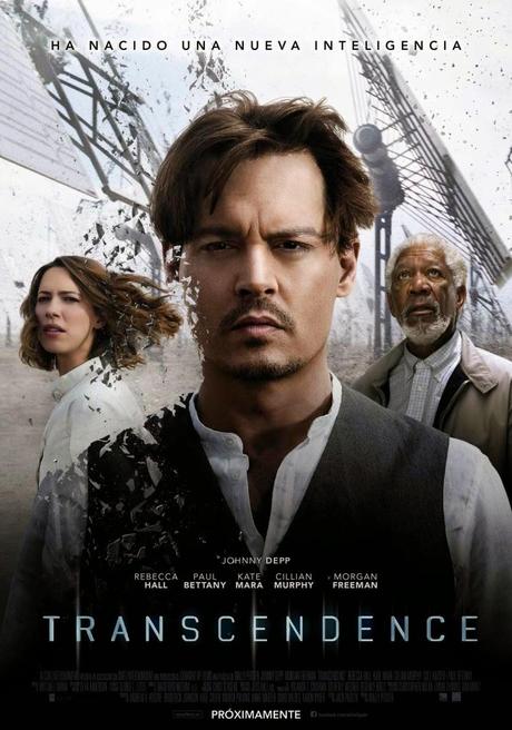 transcendence, johhny depp, rebecca hall, el zorro con gafas