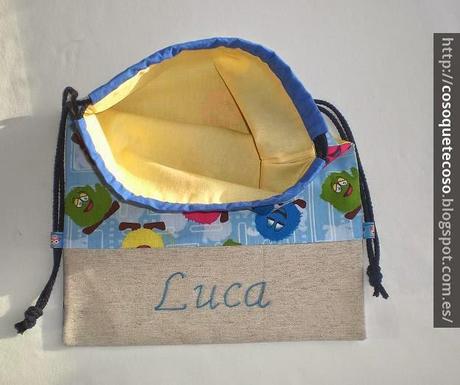 Mochila para Luca