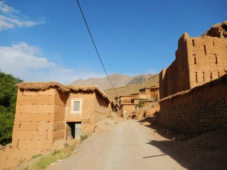 Ikhf-n-Ighir. Aldeas del Valle Aït Bouguemez. Marruecos