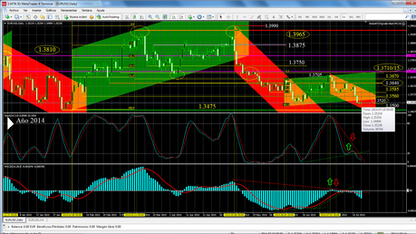 EUR/USD y USDX; Cierre Técnico Semana Nº29/2014.
