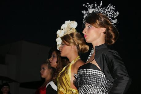 Desfile de Moda de la diseñadora Malagueña  Antonia Garcia Galiano organizado por Emma P. Lopez en la terraza del  Hotel Molina Lario en Malaga