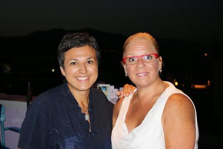 Desfile de Moda de la diseñadora Malagueña  Antonia Garcia Galiano organizado por Emma P. Lopez en la terraza del  Hotel Molina Lario en Malaga