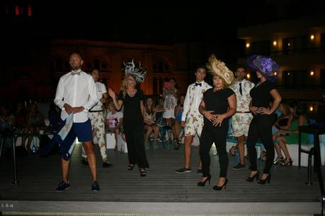 Desfile de Moda de la diseñadora Malagueña  Antonia Garcia Galiano organizado por Emma P. Lopez en la terraza del  Hotel Molina Lario en Malaga