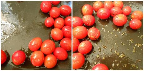 Cafloutis de tomates cherry