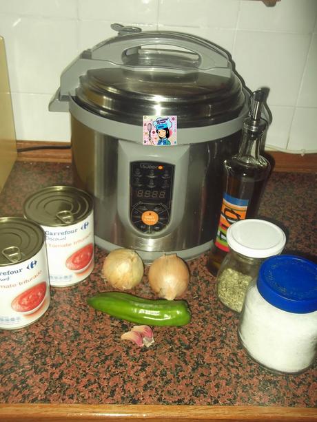 SALSA DE TOMATE CASERA EN OLLA ERIKA