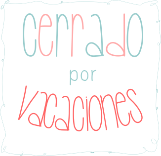 Cartelitos de Vacaciones para el Blog