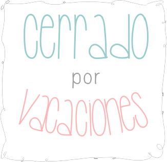Cartelitos de Vacaciones para el Blog