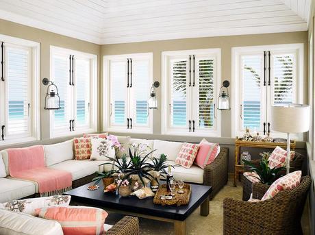 Una Casa Rústica y Playera.