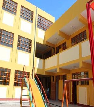 JAVIER ALVARADO INAUGURA NUEVOS AMBIENTES DE COLEGIO INICIAL Y PRIMARIA EN CONDORAY - LUNAHUANA…