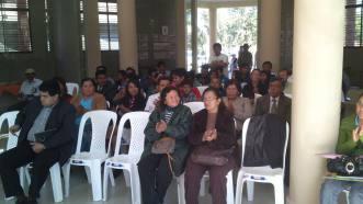 Presentación en su país, Bolivia