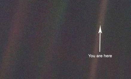 pale blue dot