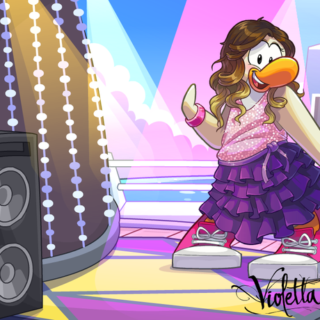 violetta playercard ¡Conoce a Violetta en el Music Jam de Club Penguin!