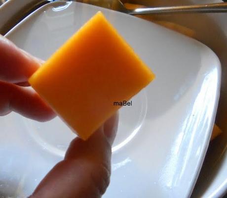 Zapallo o calabaza en almíbar con bicarbonato