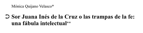 Descarga de textos relevantes acerca de Sor Juana