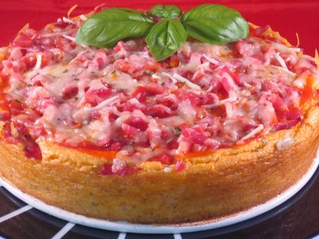 Cheescake de pizza