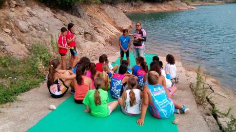 VI Edició Triber. Triatló Infantil de La Baells. La Presa.Triatló Berga.