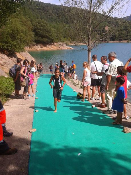 VI Edició Triber. Triatló Infantil de La Baells. La Presa.Triatló Berga.