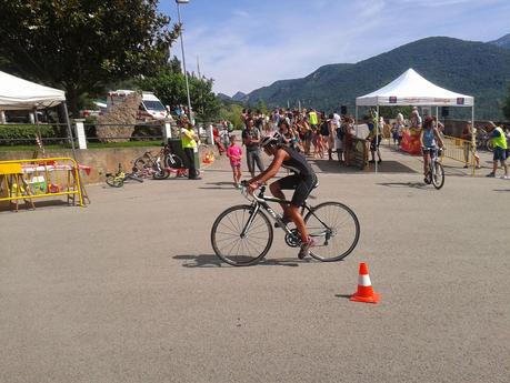 VI Edició Triber. Triatló Infantil de La Baells. La Presa.Triatló Berga.