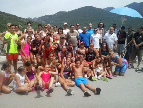 VI Edició Triber. Triatló Infantil de La Baells. La Presa.Triatló Berga.