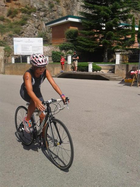 VI Edició Triber. Triatló Infantil de La Baells. La Presa.Triatló Berga.