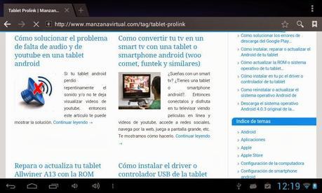 ROM Android Jelly Bean 4.1.1 para actualizar tablet A13 o F727CD (Prolink MD 0696B, Iview 754TPC, etc).