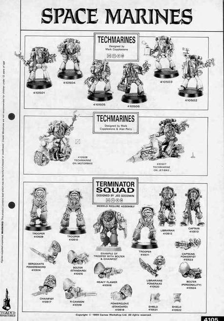 Frater Astrotechnicus:Los tecnomarines(Leales y del Caos)